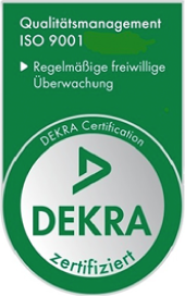 Logo Dekra Zertifizierung